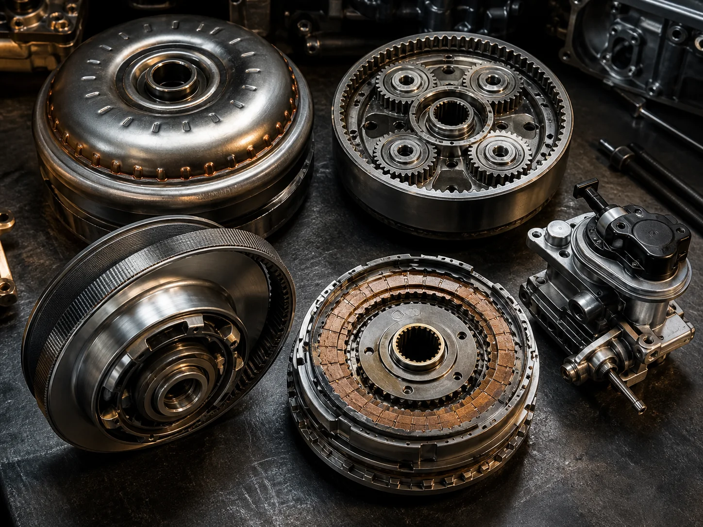 تفاوت گیربکسهای AT، CVT و DCT